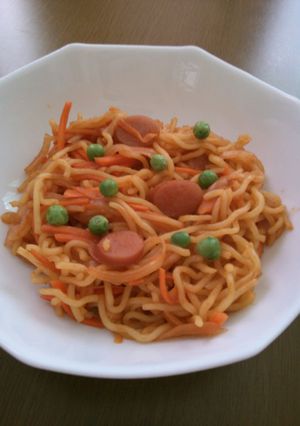 ＊絶品♪焼きそばナポリタン＊-レシピのメイン写真