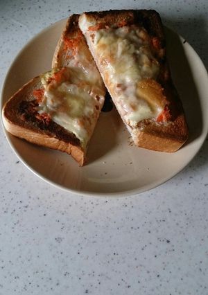 鮭フレークのチーズトースト-レシピのメイン写真