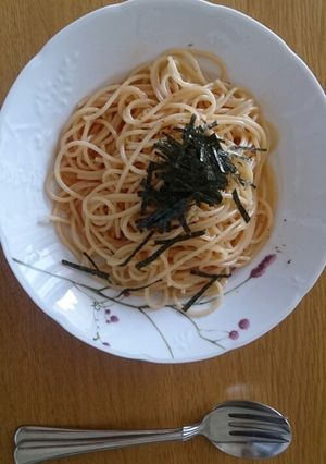簡単☆まろやかたらこスパゲッティー-レシピのメイン写真