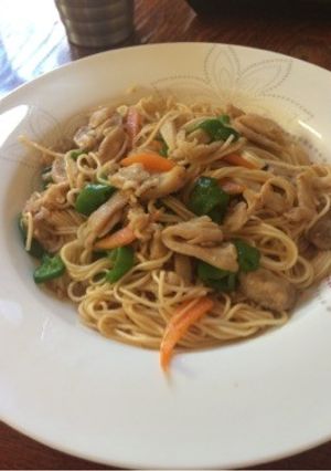 お昼に簡単♪そうめんチャンプル-レシピのメイン写真