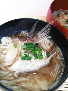 鯛あらで!鯛そうめん-レシピのメイン写真