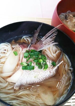 鯛あらで！鯛そうめん-レシピのメイン写真