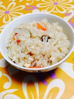 炊飯器で簡単♪中華風五目おこわ-レシピのメイン写真
