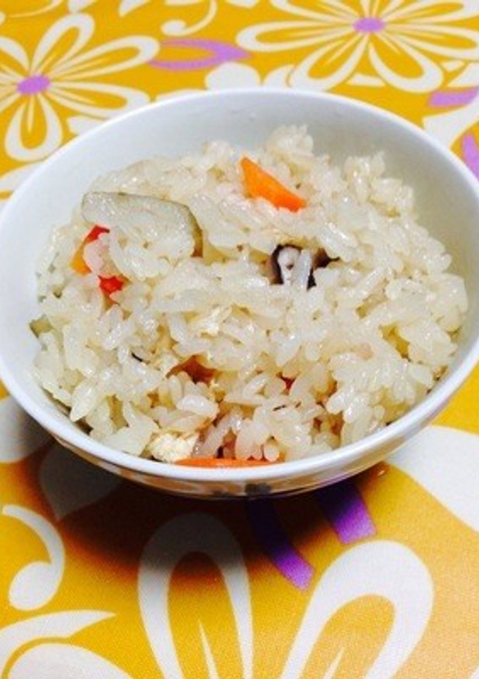 炊飯器で簡単♪中華風五目おこわ-レシピのメイン写真