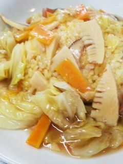 春きゃべつのあんかけチャ—ハン-レシピのメイン写真