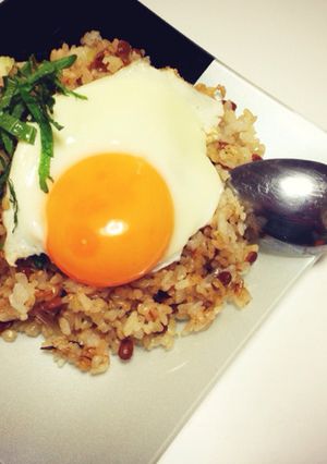 ミョウガでさっぱり納豆チャーハン-レシピのメイン写真