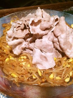 豚肉冷しゃぶのピリ辛ナムルサラダ-レシピのメイン写真