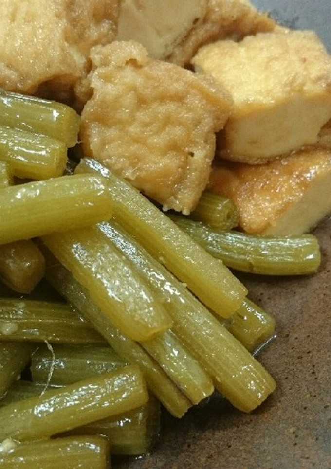 ♣フキと生揚げのほっこり照り煮♣-レシピのメイン写真