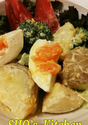 ゴロっと新じゃが味わう ポテトサラダ♪-レシピのメイン写真