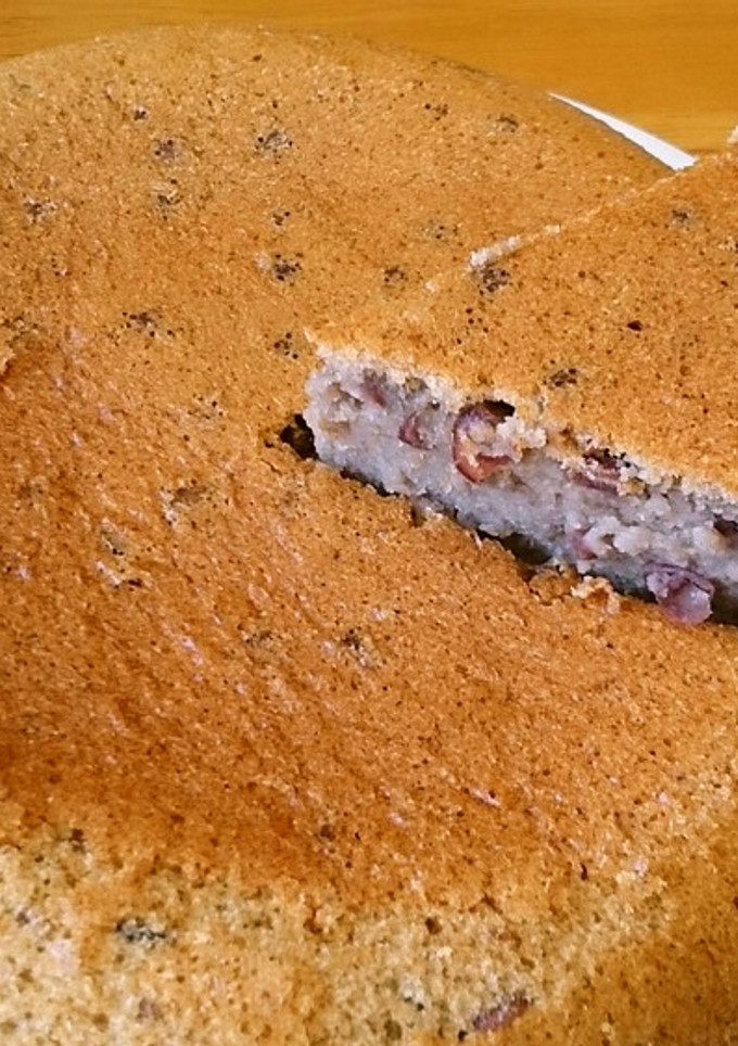 炊飯器で作る！あずきのしっとりケーキ-レシピのメイン写真