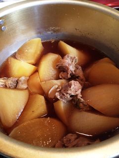 簡単!大根と豚肉の煮物♪-レシピのメイン写真