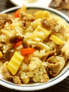 中華風タケノコご飯-レシピのメイン写真