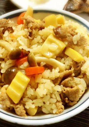 中華風タケノコご飯-レシピのメイン写真