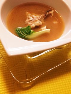 残った内臓で煮る☆ヤズのお味噌汁-レシピのメイン写真