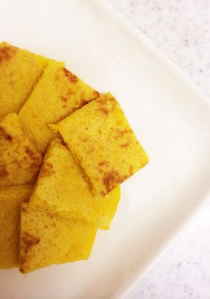 離乳食中期♡手づかみバナナ人参パンケーキ-レシピのメイン写真