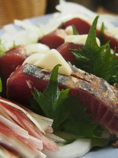 我が家のかつおのタタキ-レシピのメイン写真