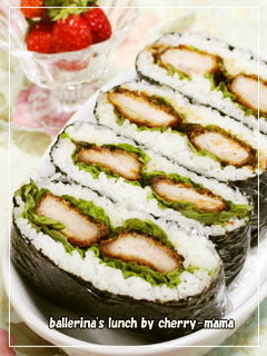 カツサンドな★おにぎらず-レシピのメイン写真