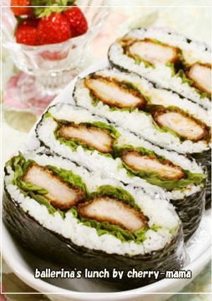 カツサンドな★おにぎらず-レシピのメイン写真