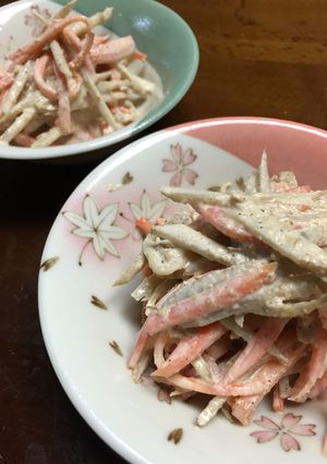 簡単！ごぼうサラダ-レシピのメイン写真