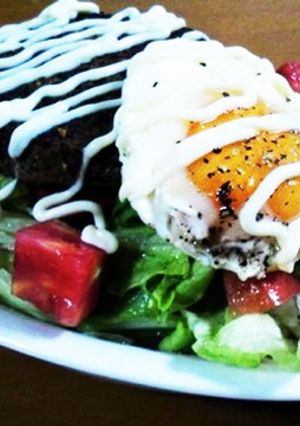 我が家のサッパリロコモコ丼-レシピのメイン写真