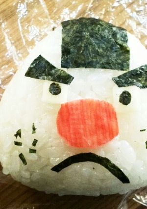 妖怪ウォッチキャラ弁☆おにぎり侍-レシピのメイン写真