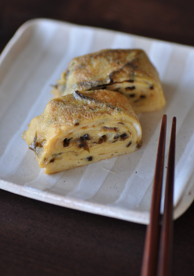 甘じょっぱ旨い♡塩こんぶチーズの卵焼き-レシピのメイン写真