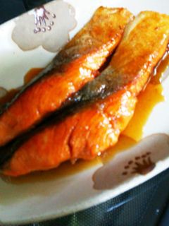 ご飯に合う❗鮭の照り焼き-レシピのメイン写真