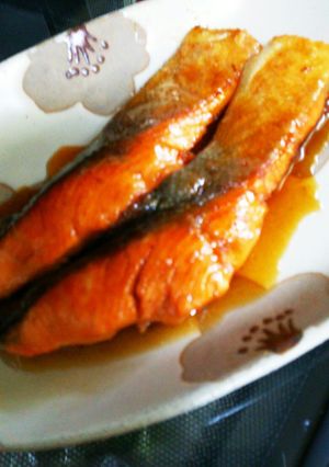 ご飯に合う❗鮭の照り焼き-レシピのメイン写真