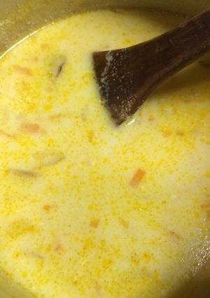 簡単牛乳スープ(ミルクスープ)-レシピのメイン写真