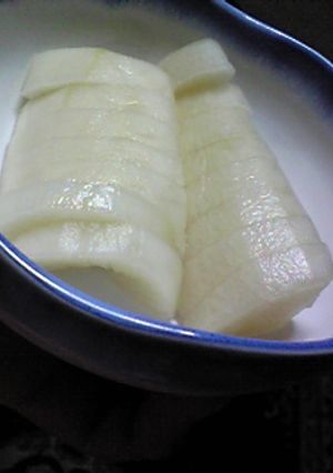 採りたて大根で♪パリッとｳﾏｲ焼酎漬け☆-レシピのメイン写真