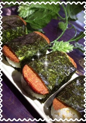 冷めても美味しい簡単沖縄スパムおむすび-レシピのメイン写真