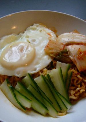インスタント　ビビン麺-レシピのメイン写真