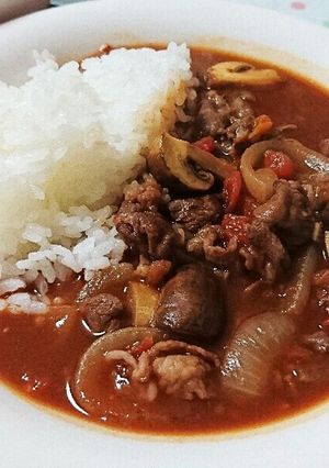 ハヤシライス-レシピのメイン写真