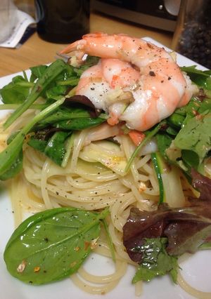 エビとズッキーニの冷静パスタ-レシピのメイン写真