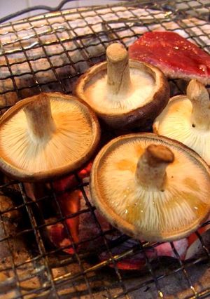 ジュ~スィ~♪椎茸のネギごま塩焼き-レシピのメイン写真