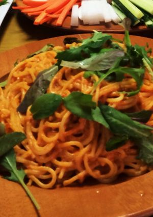 とっても簡単！トマトクリームパスタ-レシピのメイン写真