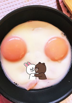 毎朝失敗しない♡目玉焼き・ベーコンエッグ-レシピのメイン写真