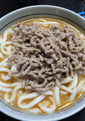 坦々うどん-レシピのメイン写真