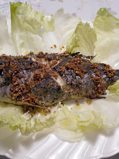 アンチョビとにんにく♪ハーブ焼きの白身魚-レシピのメイン写真
