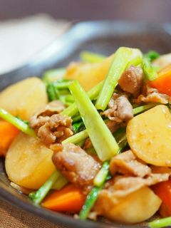 かぶ丸ごと使用☆かぶと豚肉の味噌炒め-レシピのメイン写真