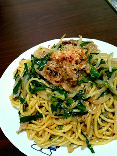 ニラともやしのモリモリ焼きそば-レシピのメイン写真