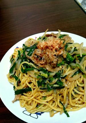 ニラともやしのモリモリ焼きそば-レシピのメイン写真