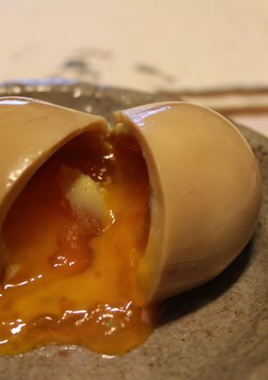 酢の漬け卵-レシピのメイン写真