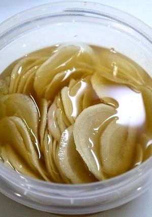 簡単！生姜の甘酢漬け-レシピのメイン写真