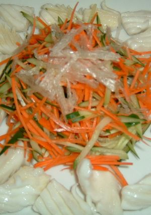 いかと野菜の冷菜-レシピのメイン写真