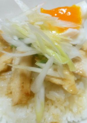 鶏丼　チャーシュー風　簡単-レシピのメイン写真