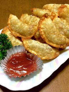 俺流!ジャーマンポテトの揚げ餃子-レシピのメイン写真