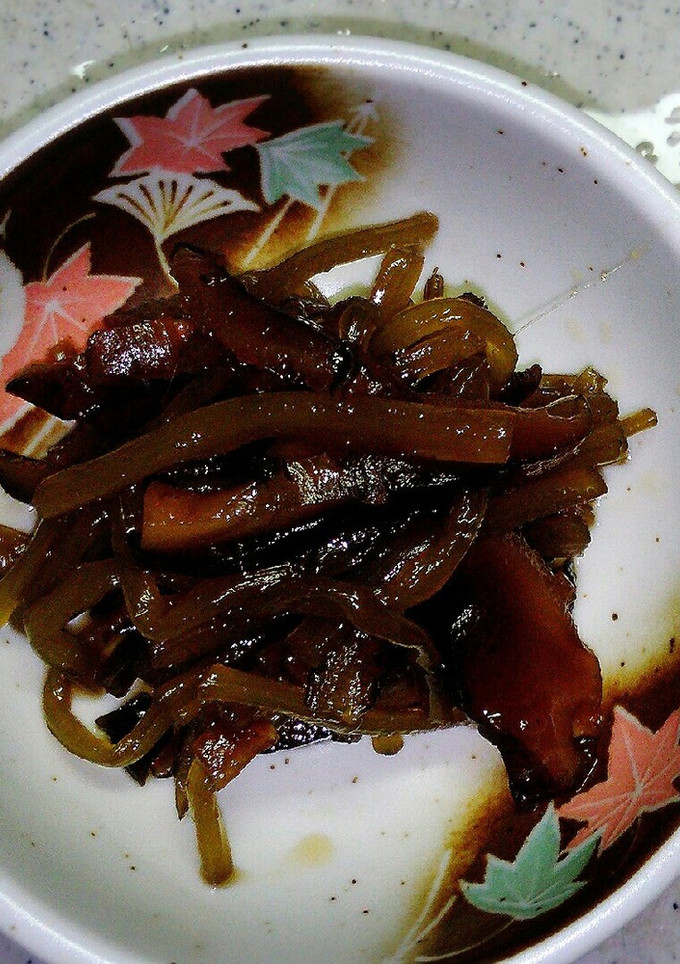 蕗と椎茸の佃煮-レシピのメイン写真