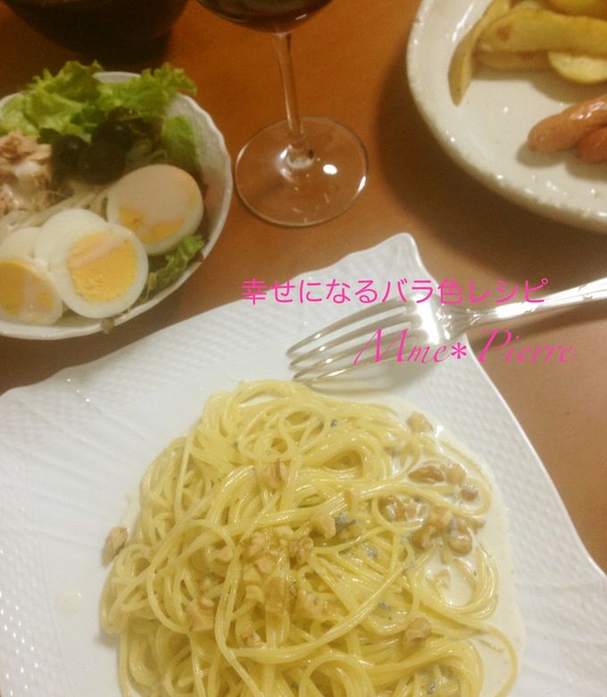 ゴルゴンゾーラのクリームパスタ-レシピのメイン写真