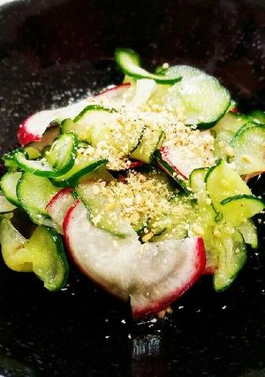 きゅうりとラディッシュの酢の物-レシピのメイン写真